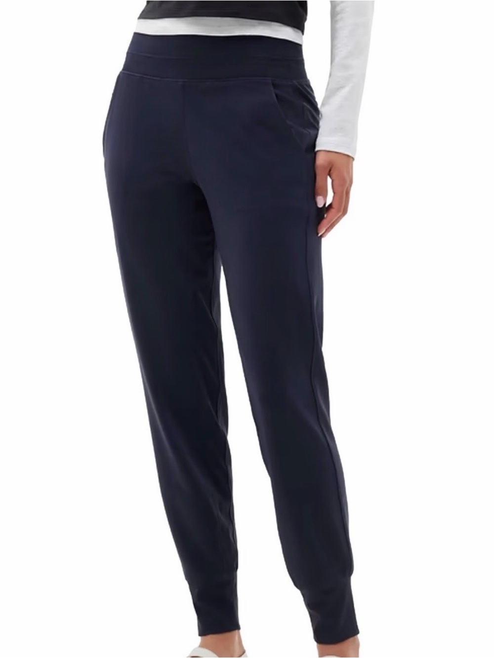 Athleta Venice High-Rise Jogger, Size Large, Womens, Black